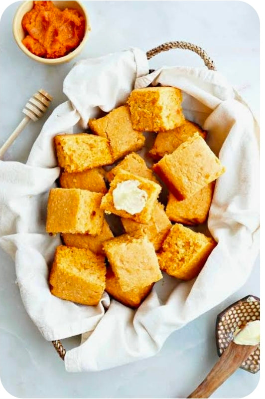 Sweet Potato Cornbread Muffin